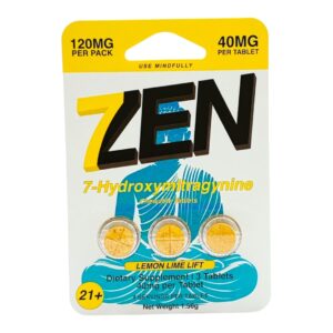 7Zen 7-OH Tablets Lemon Lime Lift 40mg