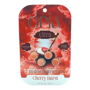 OPiA Ultra 7-OH Flavored Tablets 60mg x 4ct