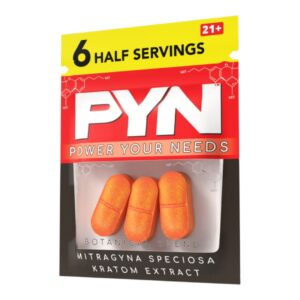 PYN 1000mg Clean Kratom | Nootropics Tablets