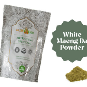 Golden Monk White Maeng Da Kratom Powder