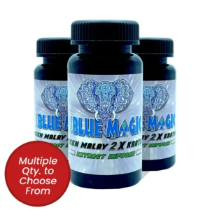 Blue Magic Green Malay Kratom Capsules