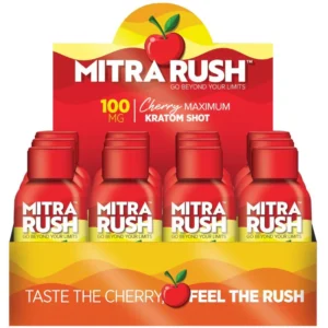 Mitra Rush Cherry Bomb Kratom Shot 59mL