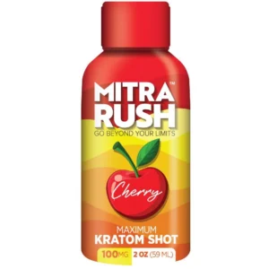 Mitra Rush Cherry Bomb Kratom Shot 59mL