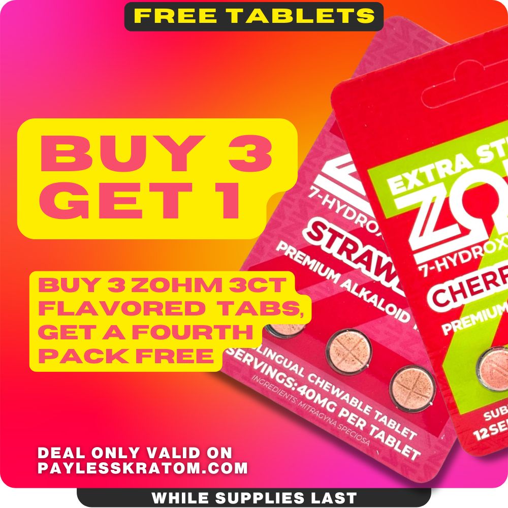 ZOHM 7-OH Cherry Limeade Extra Strength 3ct (BUY 3 GET 1) | Image 1 | ZOHM 7-OH Cherry Limeade Extra Strength 3ct (BUY 3 GET 1)