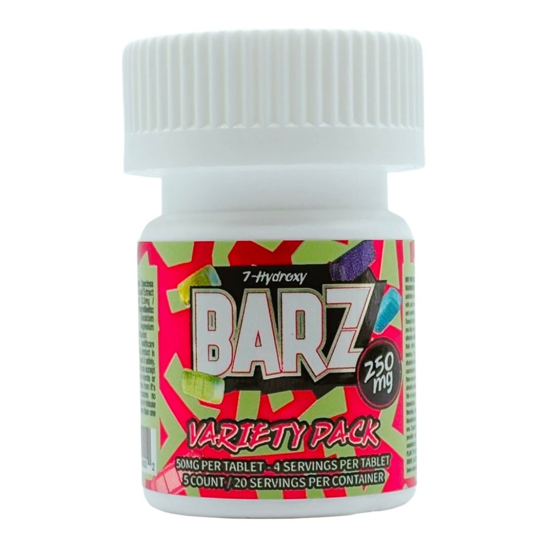 BARZ7 7-OH Flavored Tablets 50mg x 5ct