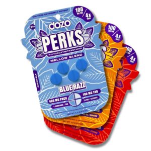 Dozo Perks Extreme Potency Flavored 7-OH  100mg x 4ct
