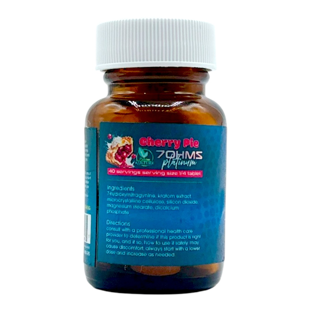 Kratom Kulture 7OHMZ Platinum 40mg – Cherry Pie | Image 6 | Kratom Kulture 7OHMZ Platinum 40mg – Cherry Pie