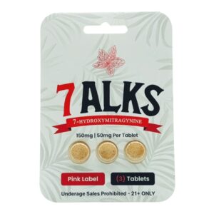 7-Alks 7-OH Kratom Tablets 50mg