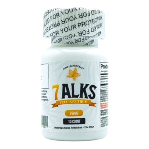 7 Alks Full Spectrum Kratom Tablets 750mg