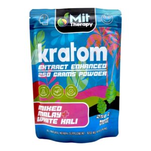 MIT Therapy Extract Enhanced Kratom Powder, Mixed Malay White Kali