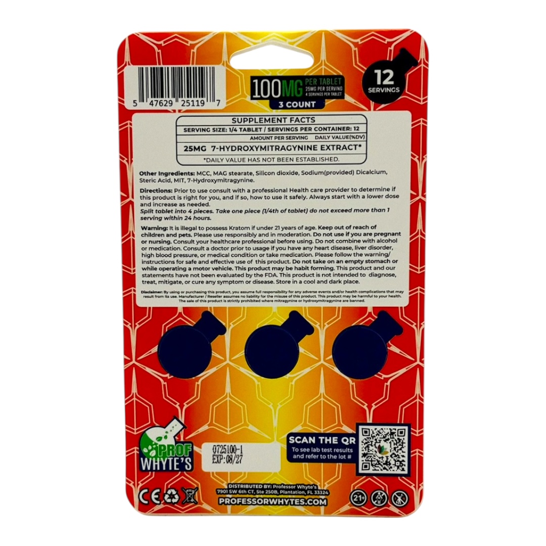 K Plex 7-OH Flavored Tablets 100mg x 3ct