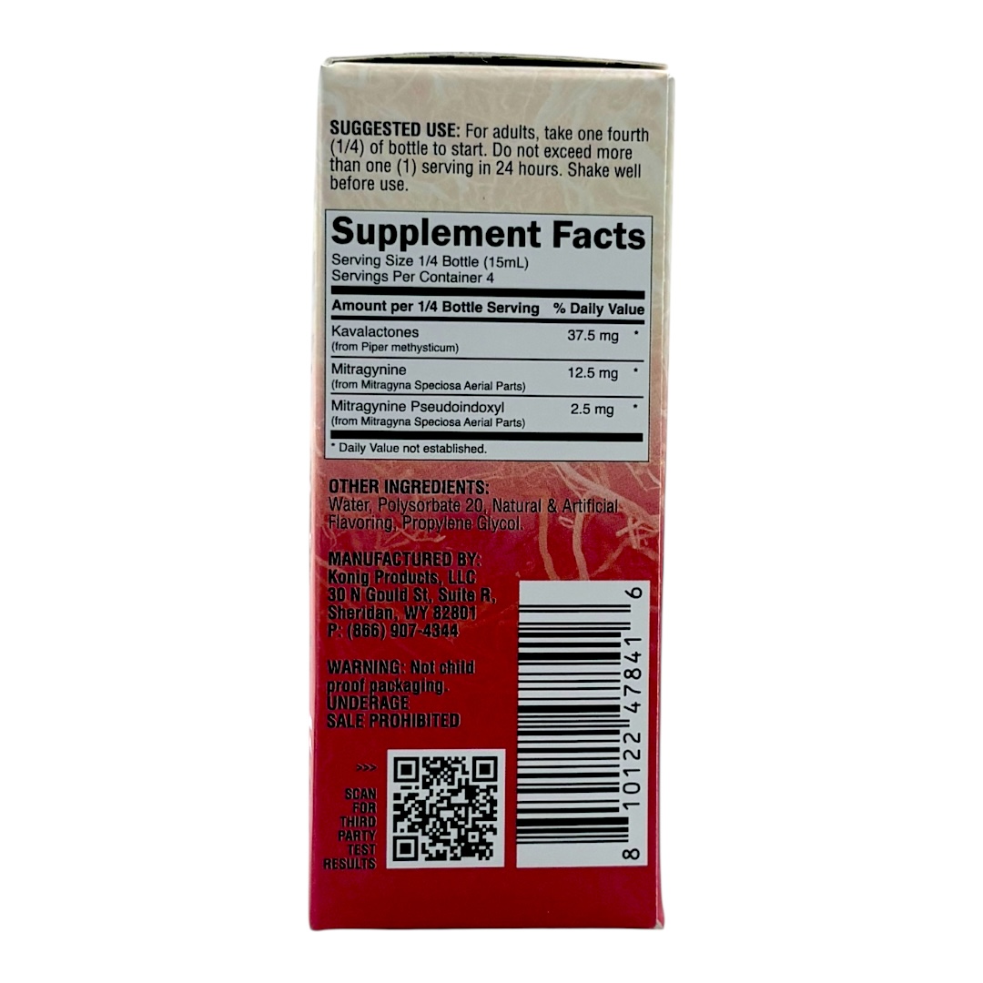 Rooted Kava & Alkaloids Flavored Shot 60mL | Image 7 | Rooted Kava & Alkaloids Flavored Shot 60mL