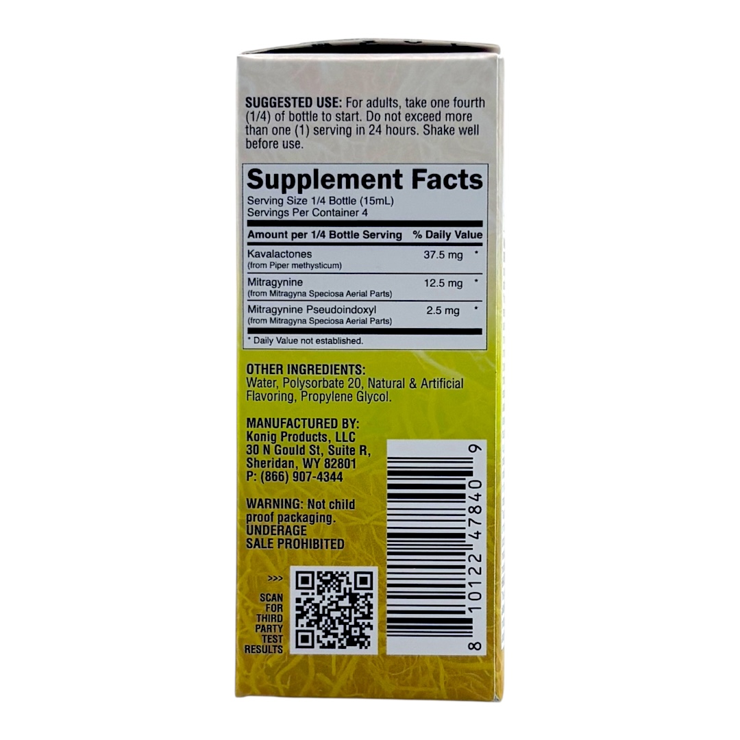 Rooted Kava & Alkaloids Flavored Shot 60mL | Image 14 | Rooted Kava & Alkaloids Flavored Shot 60mL