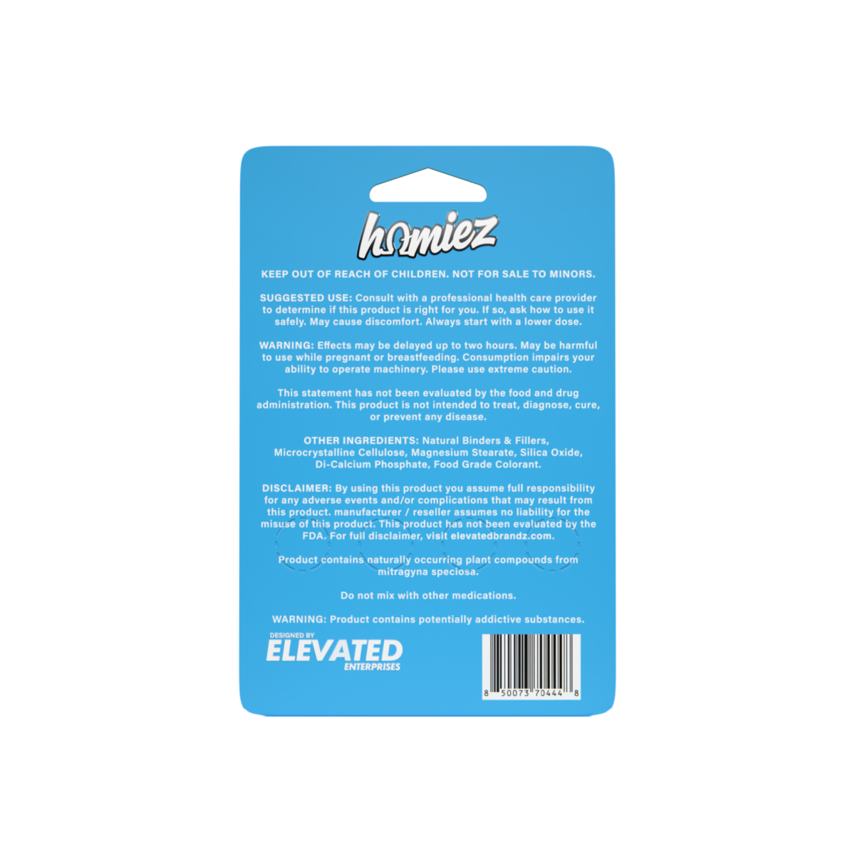 homiez 7-OH Tablets 50mg