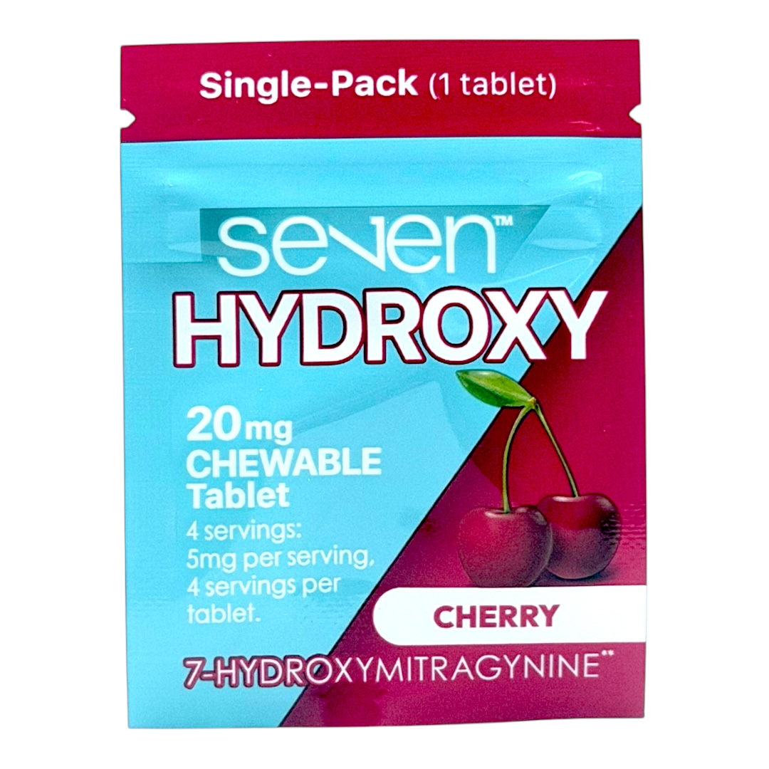 Se7en 7-OH Chewable Tablets Cherry 20mg | PaylessKratom