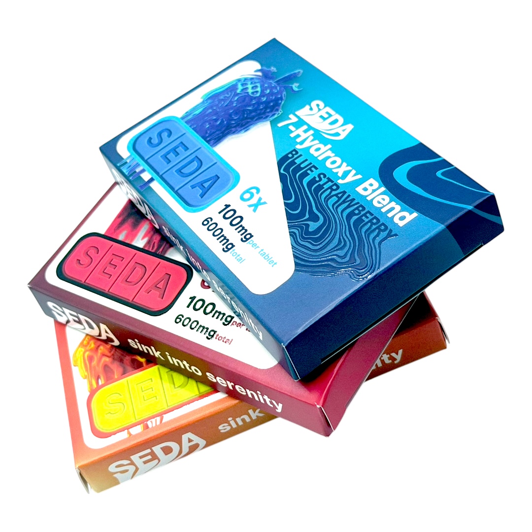 Seda 7-OH Chewable Flavored Tablets 100mg x 6ct