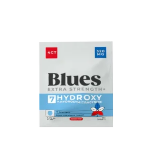 Blues Extra Strength Plus Flavored 7OH Tablets 80mg