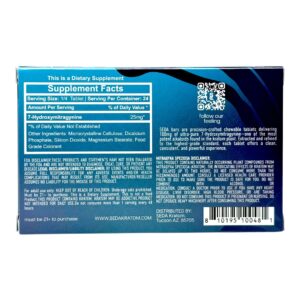 Seda 7-OH Chewable Flavored Tablets 100mg x 6ct