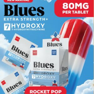 Blues Extra Strength Plus Flavored 7OH Tablets 80mg