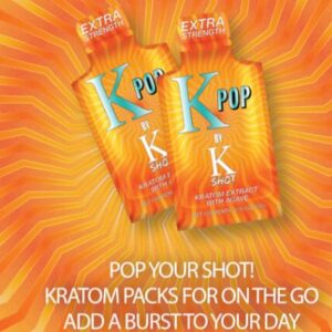 KPop by KShot Extra Strength Kratom Extract with Agave 100mg