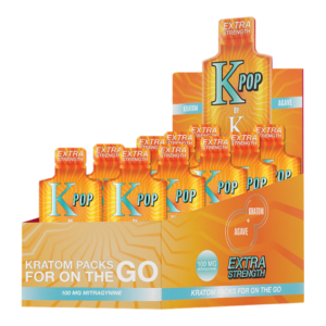 KPop by KShot Extra Strength Kratom Extract with Agave 100mg
