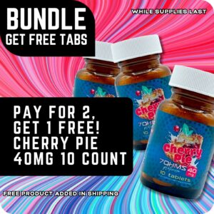 Kratom Kulture 7OHMZ Platinum 40mg – Cherry Pie (Bundle)