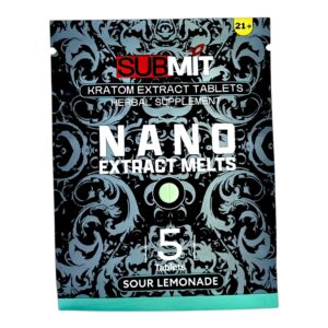 Submit Sour Lemonade Nano Kratom Melts Green