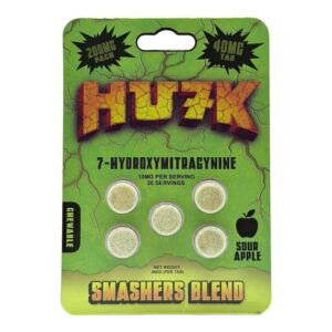 HU7K 7OH Tablet Smashers Blend Flavored 40mg