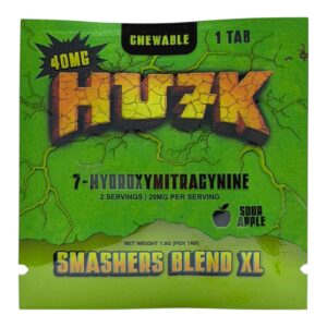 HU7K 7OH Tablet Smashers Blend Flavored 40mg