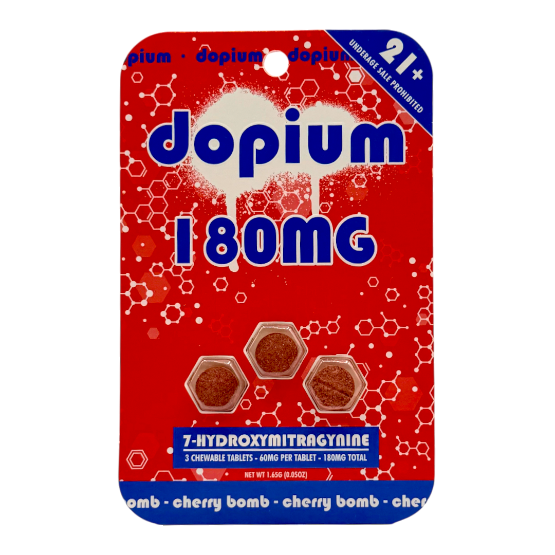 dopium 7OH Flavored Tablets 60mg x 3ct