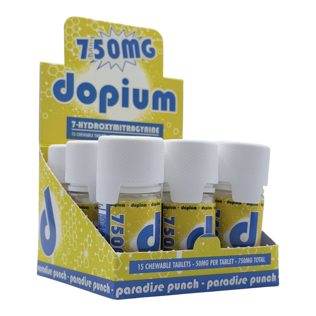 dopium 7OH Flavored Tablets 50mg x 15ct | Image 13 | dopium 7OH Flavored Tablets 50mg x 15ct