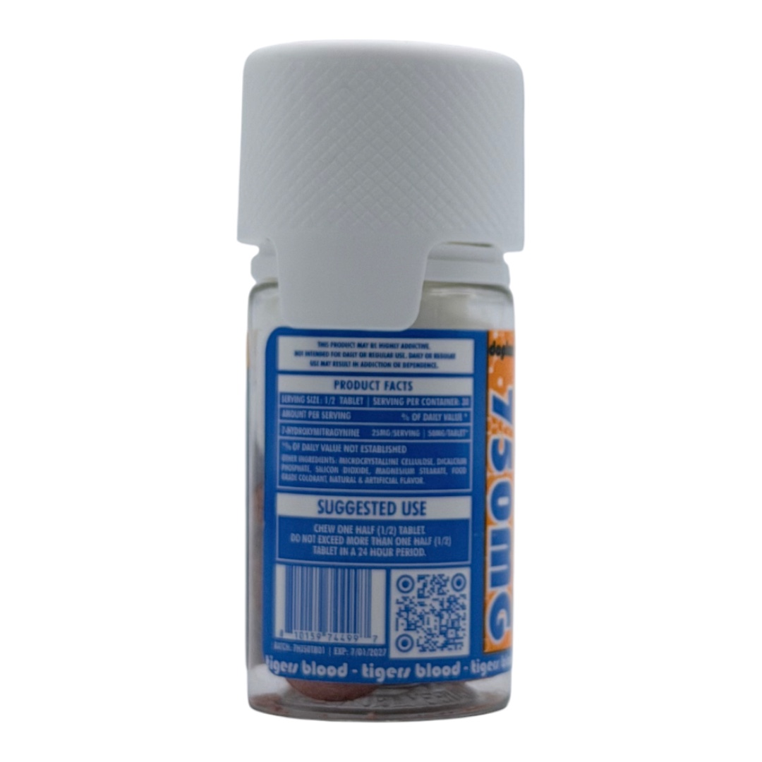 dopium 7OH Flavored Tablets 50mg x 15ct | Image 15 | dopium 7OH Flavored Tablets 50mg x 15ct