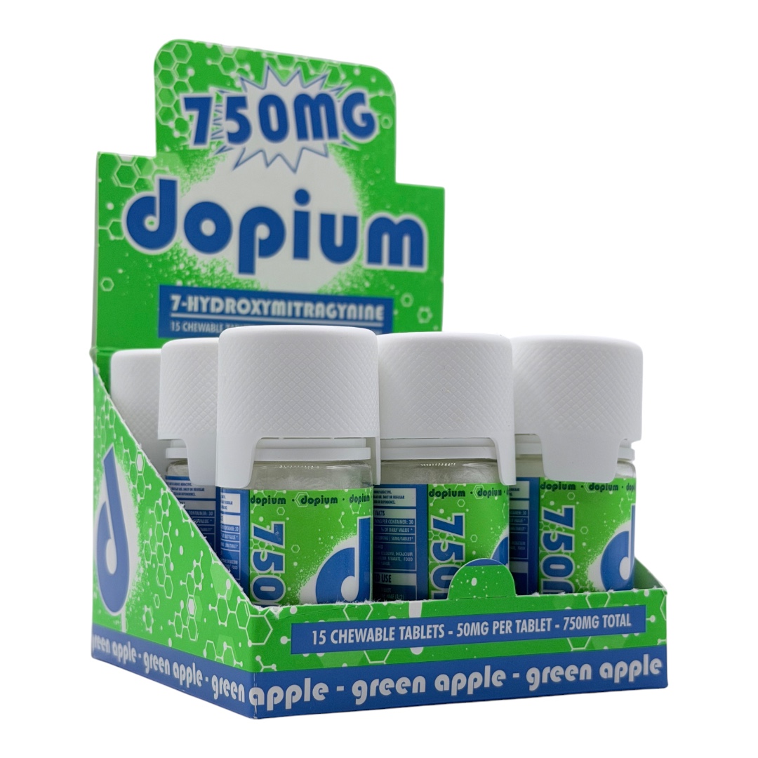 dopium 7OH Flavored Tablets 50mg x 15ct | Image 9 | dopium 7OH Flavored Tablets 50mg x 15ct
