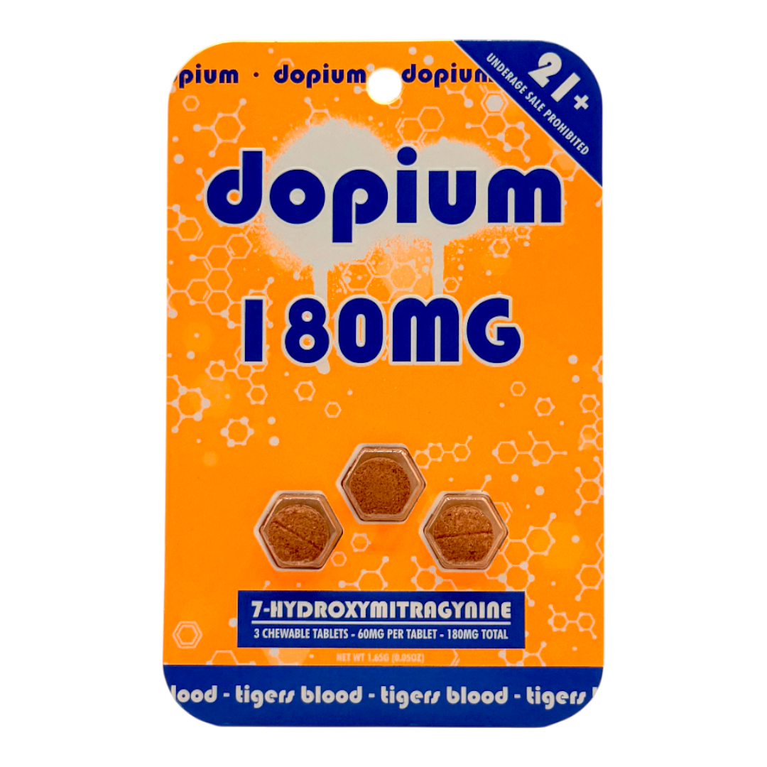 dopium 7OH Flavored Tablets 60mg x 3ct