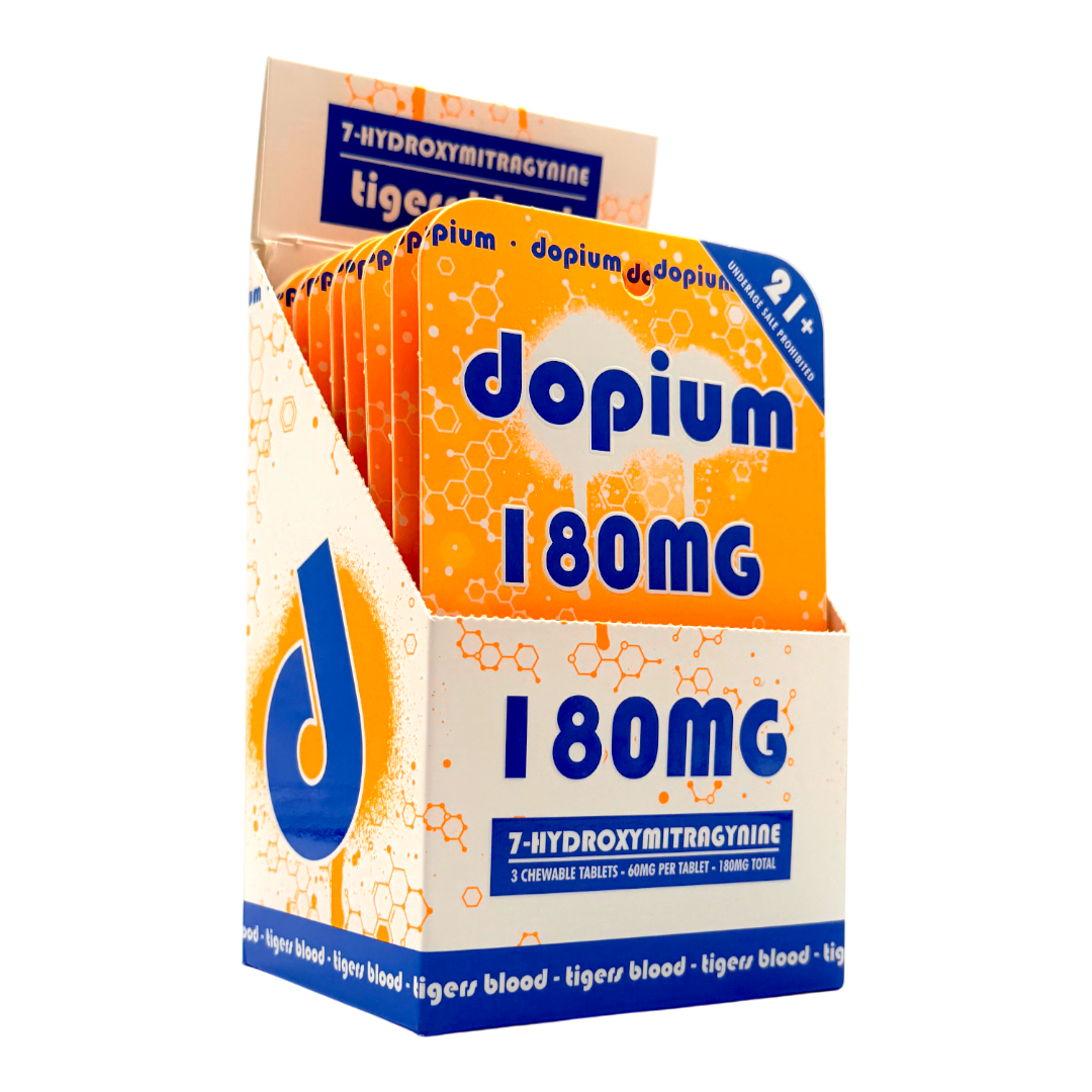 dopium 7OH Flavored Tablets 60mg x 3ct