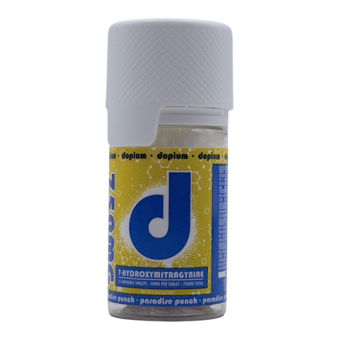 dopium 7OH Flavored Tablets 50mg x 15ct | Image 10 | dopium 7OH Flavored Tablets 50mg x 15ct