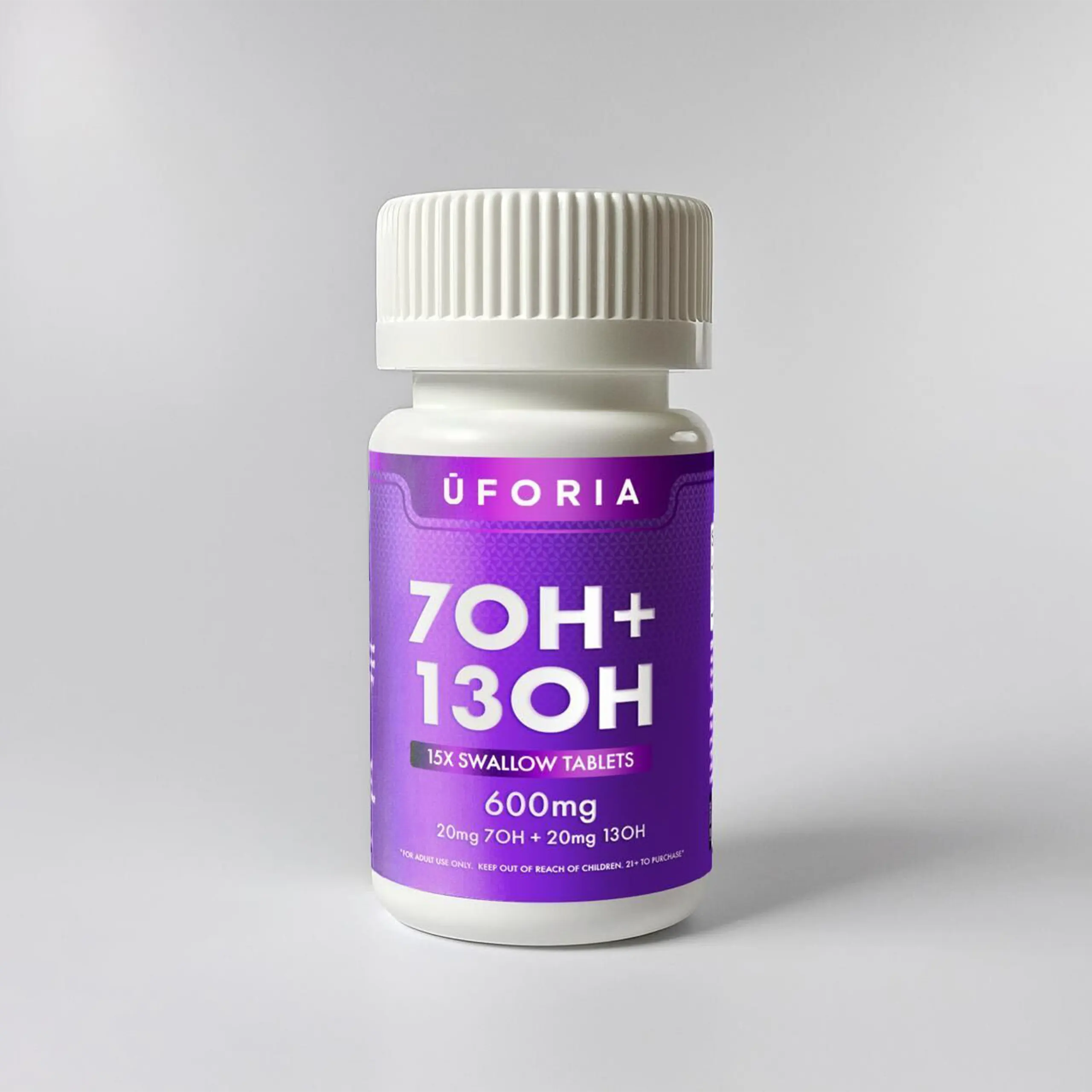 Uforia 7-OH + 13-OH 600mg Tablets 15ct | Image 1 | Uforia 7-OH + 13-OH 600mg Tablets 15ct