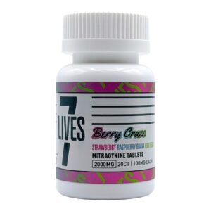 7 Lives Kratom Tablets 100mg x 20ct