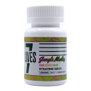 7 Lives Kratom Tablets 100mg x 20ct