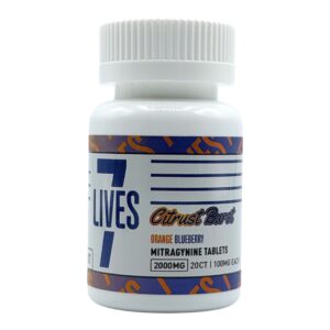 7 Lives Kratom Tablets 100mg x 20ct