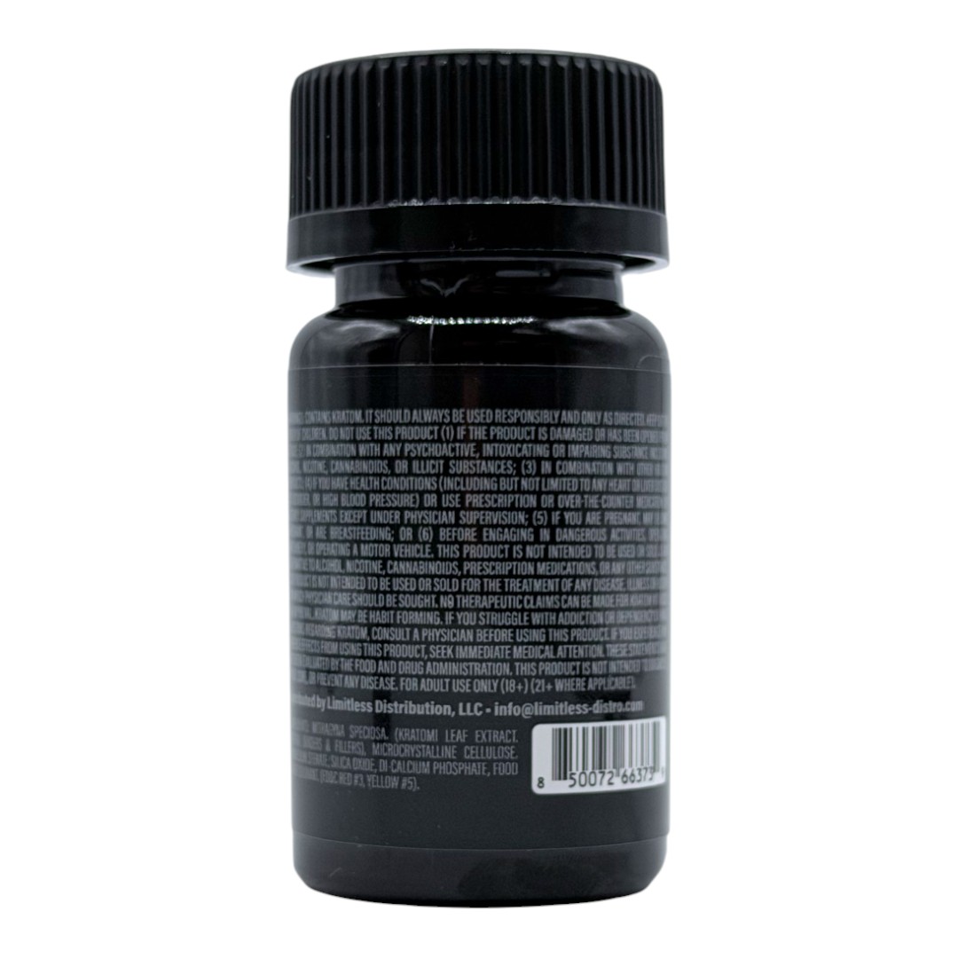 Limitless Black Edition 7-OH Tablets 50mg | Image 8 | Limitless Black Edition 7-OH Tablets 50mg