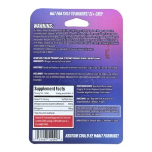 KShot Tabs Flavored Kratom Tablets 200mg x 4ct