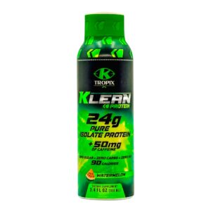 K-Tropix Klean Protein Plus Caffeine Watermelon Shot