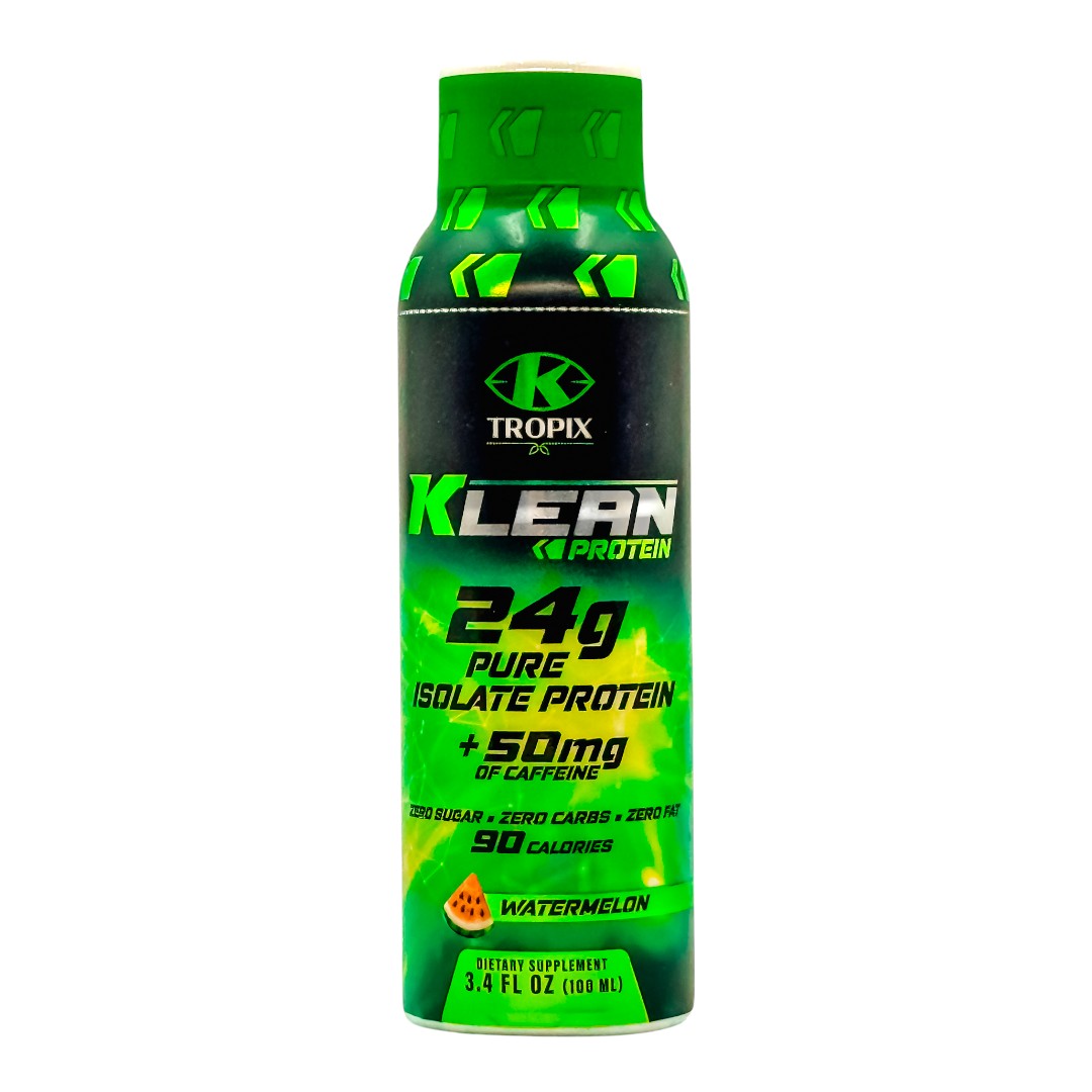 K-Tropix Klean Protein Plus Caffeine Watermelon Shot 15mL