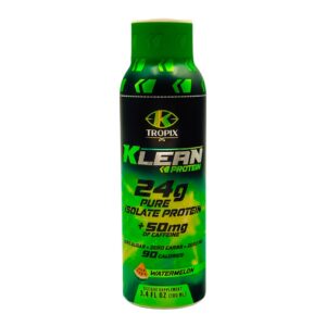 K-Tropix Klean Protein Plus Caffeine Watermelon Shot