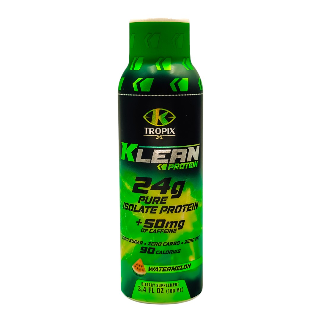K-Tropix Klean Protein Plus Caffeine Watermelon Shot 15mL