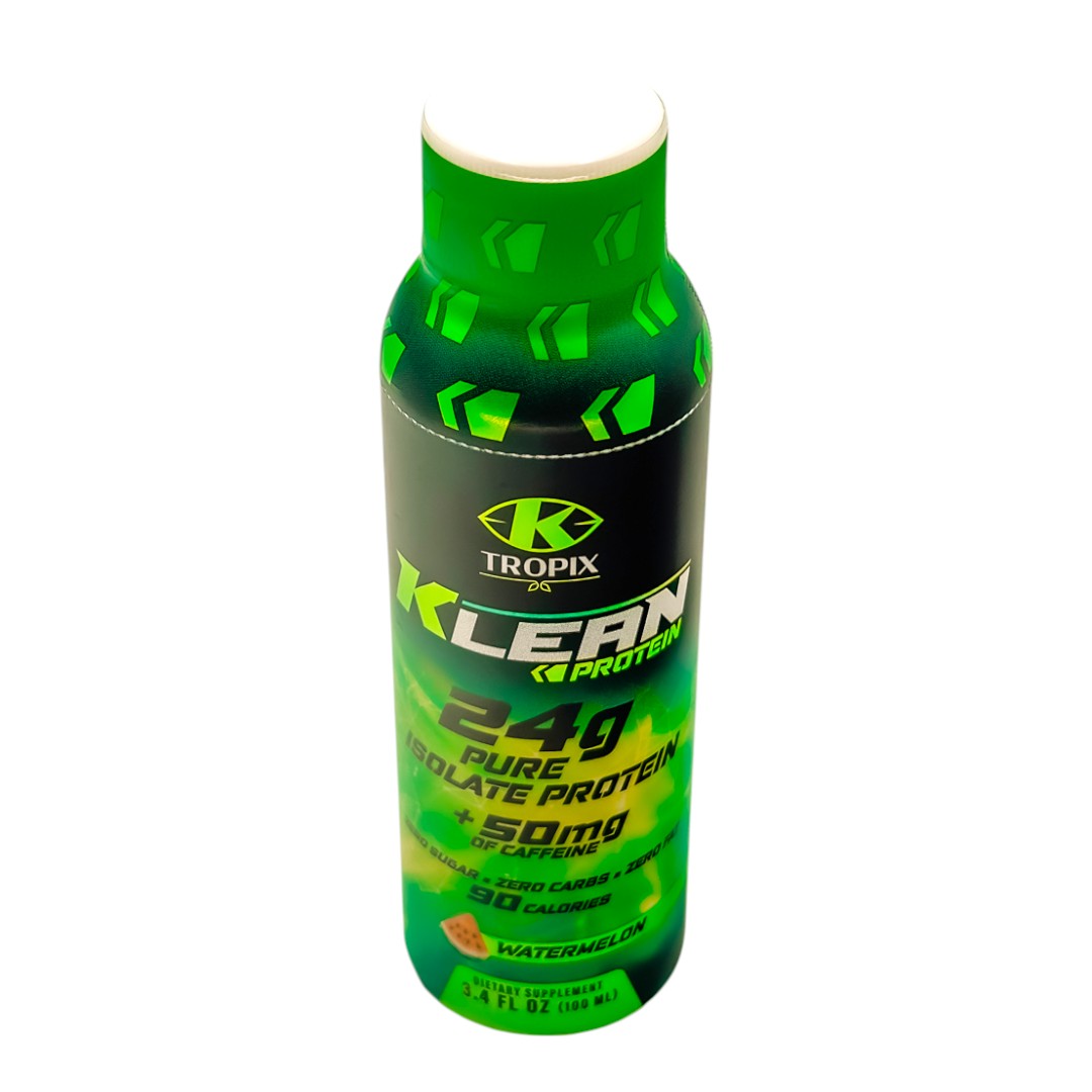 K-Tropix Klean Protein Plus Caffeine Watermelon Shot 15mL