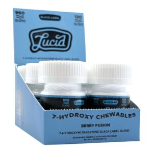 Lucid Black Label 7-OH Tablets 120mg x 8ct