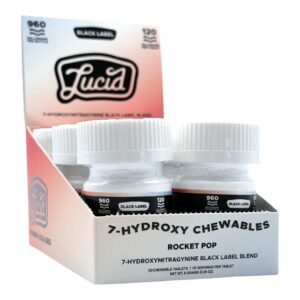 Lucid Black Label 7-OH Tablets 120mg x 8ct