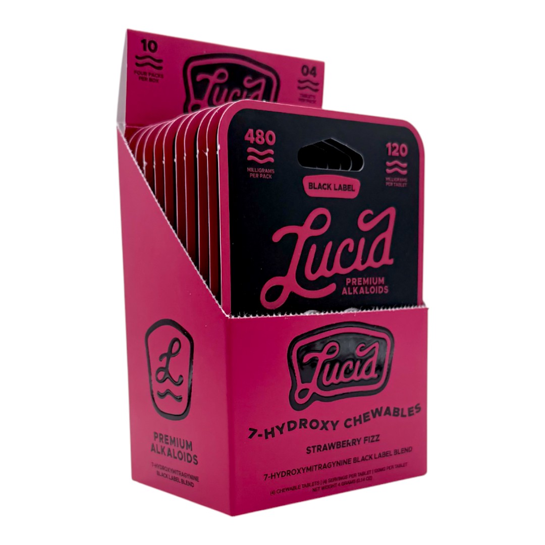 Lucid Black Label 7-OH Tablets 120mg x 4ct